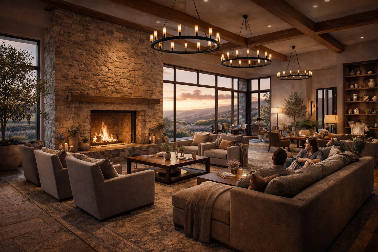 Maison Lavender — lounge