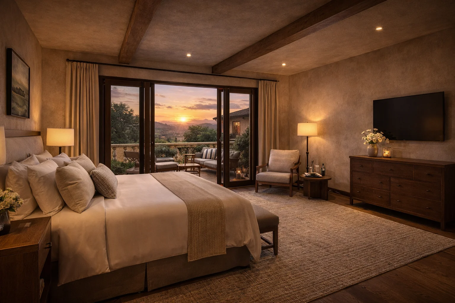 Maison Lavender — suite bedroom